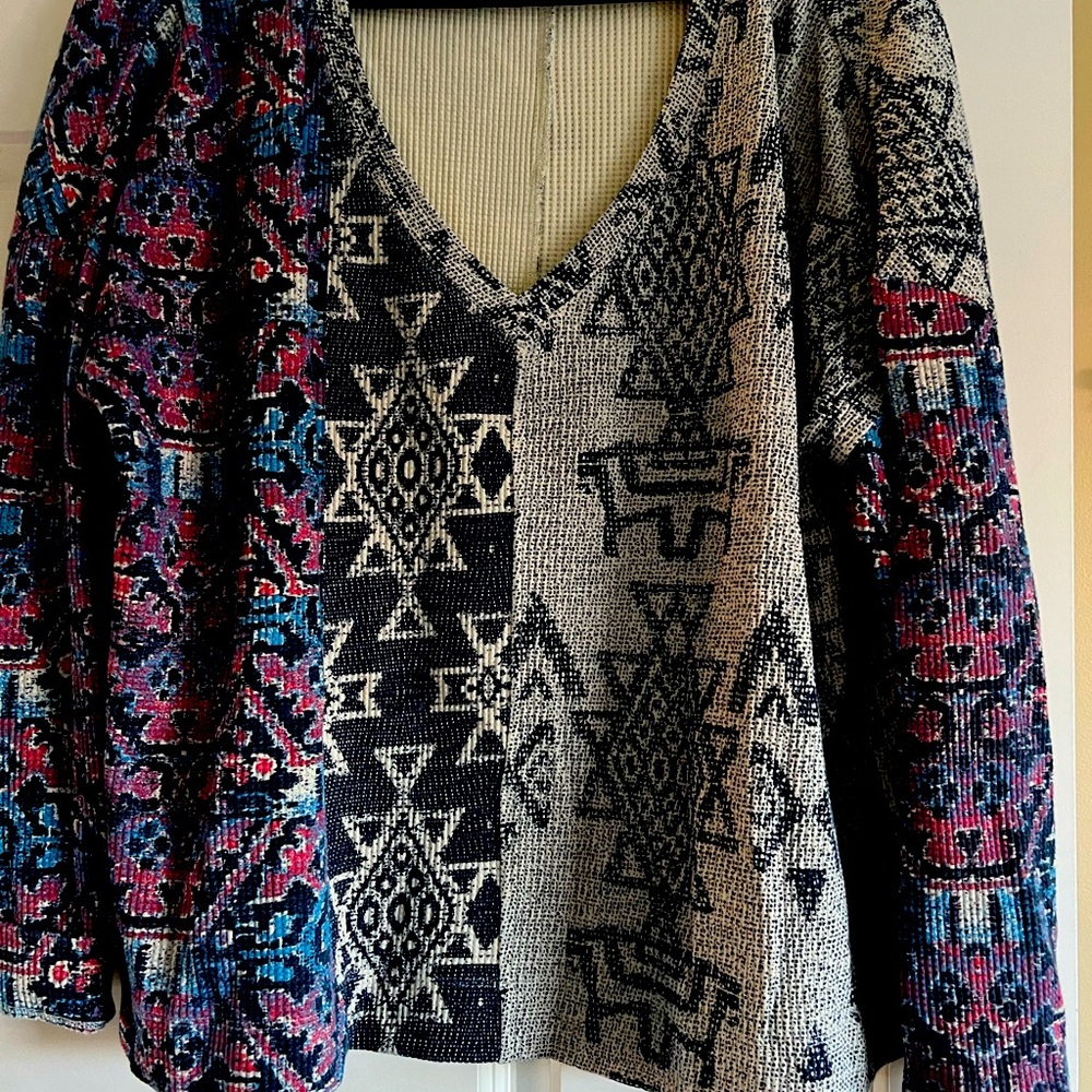 Anthropologie top by pilcro size large
